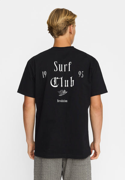 Revolution Printed T-shirt Black