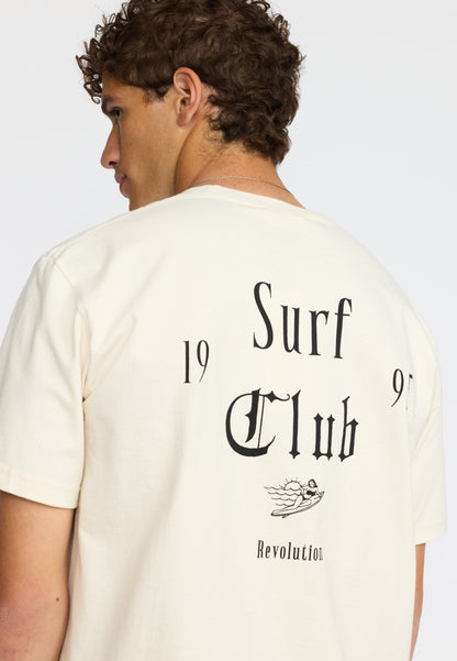 Revolution Printed T-shirt Offwhite