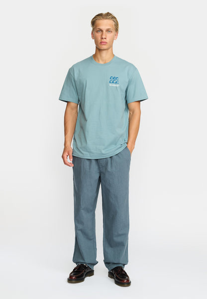 Revolution Printed T-shirt Blue