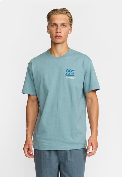 Revolution Printed T-shirt Blue