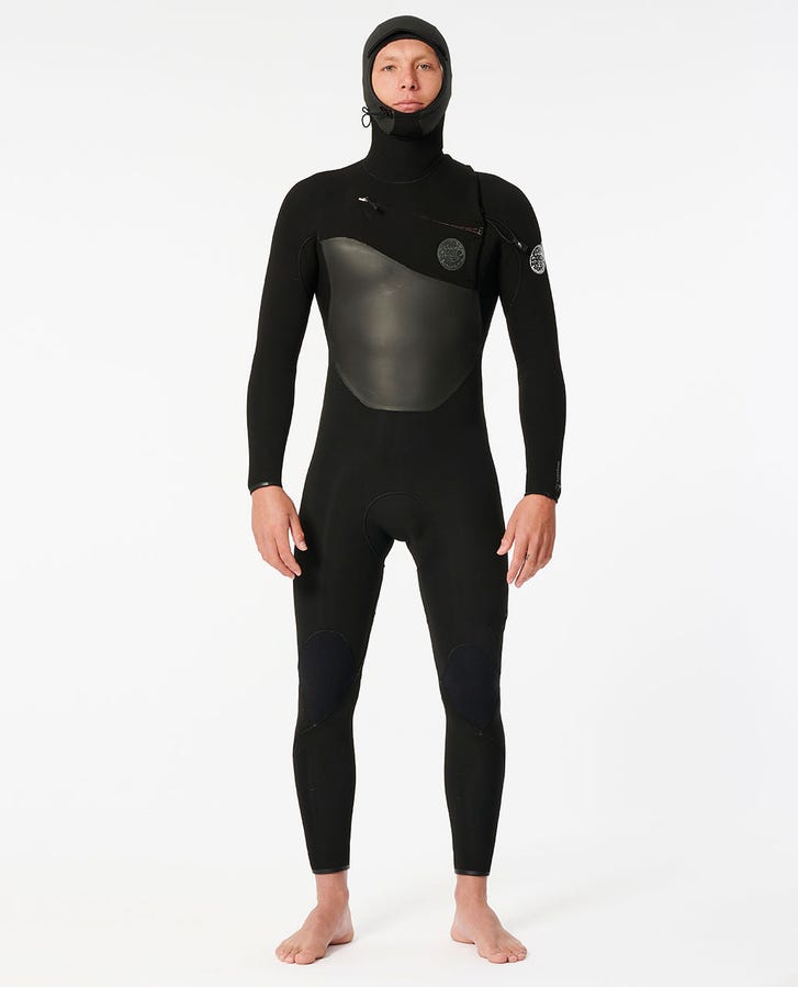 Rip Curl Flashbomb 6/4 Hooded Chest Zip Wetsuit