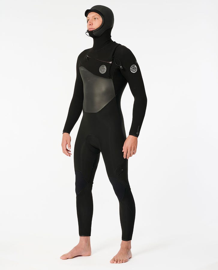 Rip Curl Flashbomb 6/4 Hooded Chest Zip Wetsuit