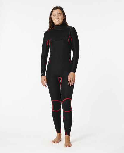 Rip Curl Dawn Patrol 5/3 Neoprenanzug mit Brustreißverschluss für Damen