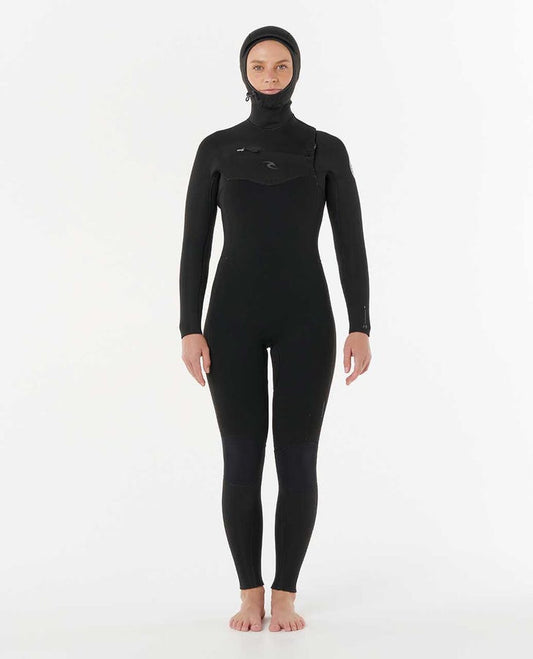 Rip Curl Women Dawn Patrol 6/4 Chest Zip Wetsuit