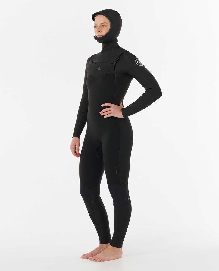 Rip Curl Women Dawn Patrol 6/4 Chest Zip Wetsuit