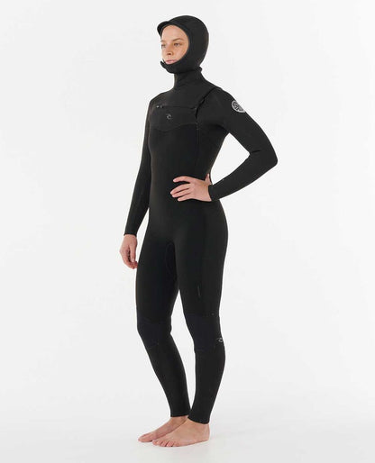Rip Curl Women Dawn Patrol 6/4 Chest Zip Wetsuit