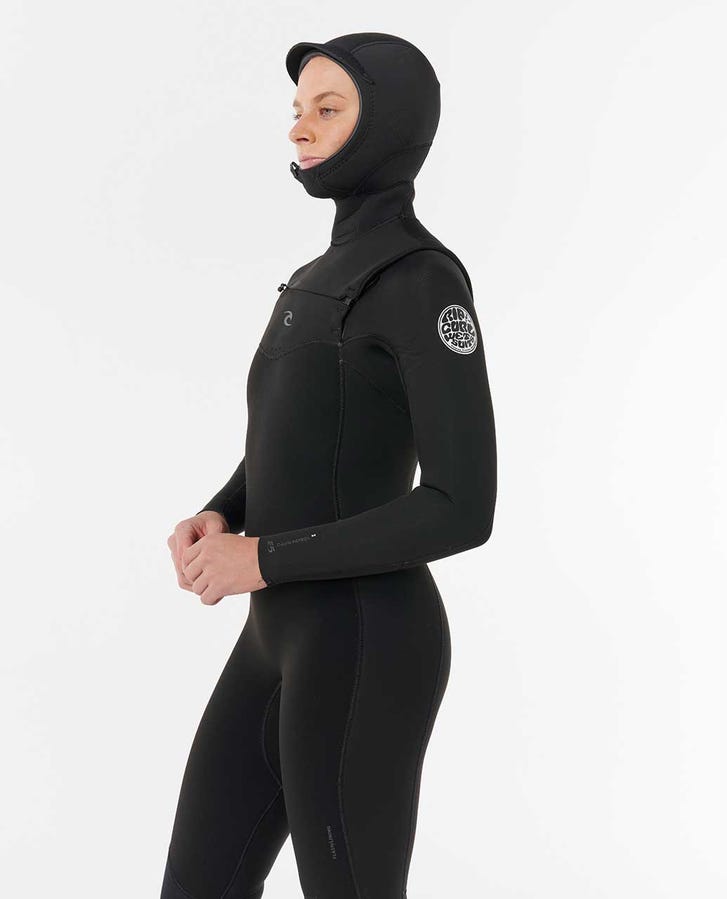 Rip Curl Women Dawn Patrol 6/4 Chest Zip Wetsuit