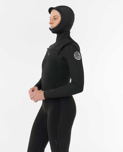 Rip Curl Women Dawn Patrol 6/4 Chest Zip Wetsuit