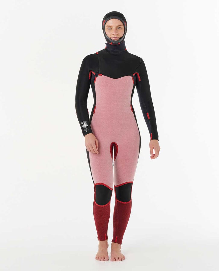 Rip Curl Women Dawn Patrol 6/4 Chest Zip Wetsuit