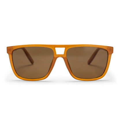 CHPO Siljan Sunglasses Mustard Brown