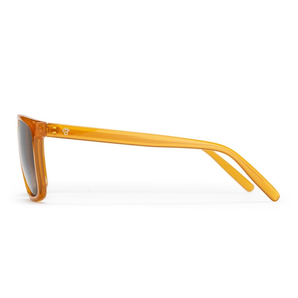 CHPO Siljan Sunglasses Mustard Brown