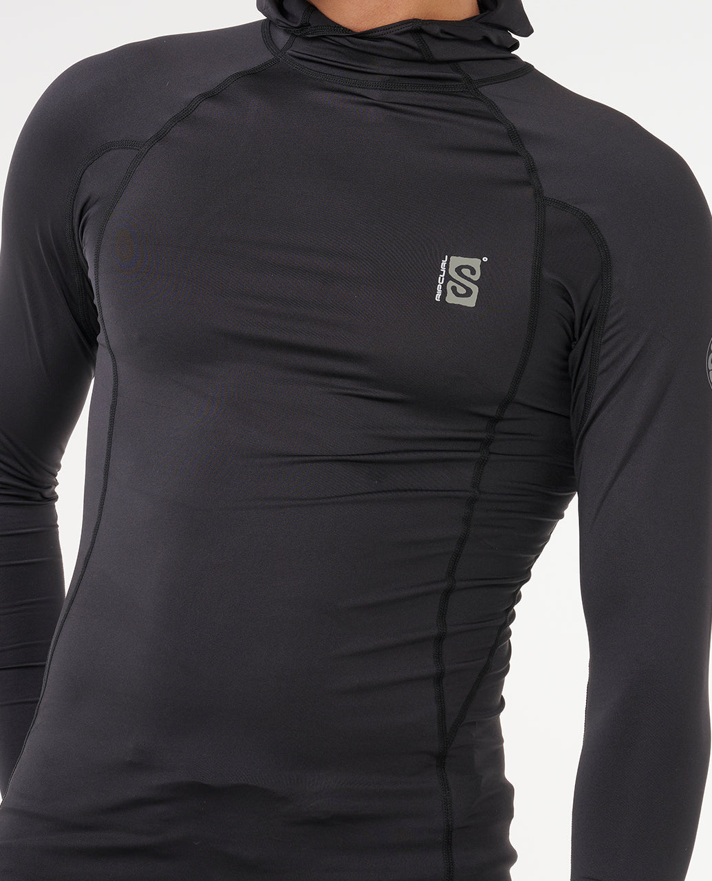 Rip Curl Search UPF Perf Hood L/S Black