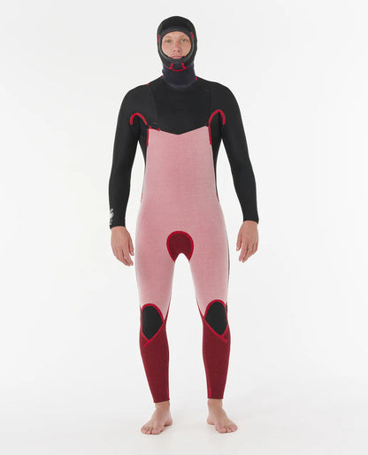 Rip Curl Dawn Patrol 6/4 Chest Zip Hood Wetsuit