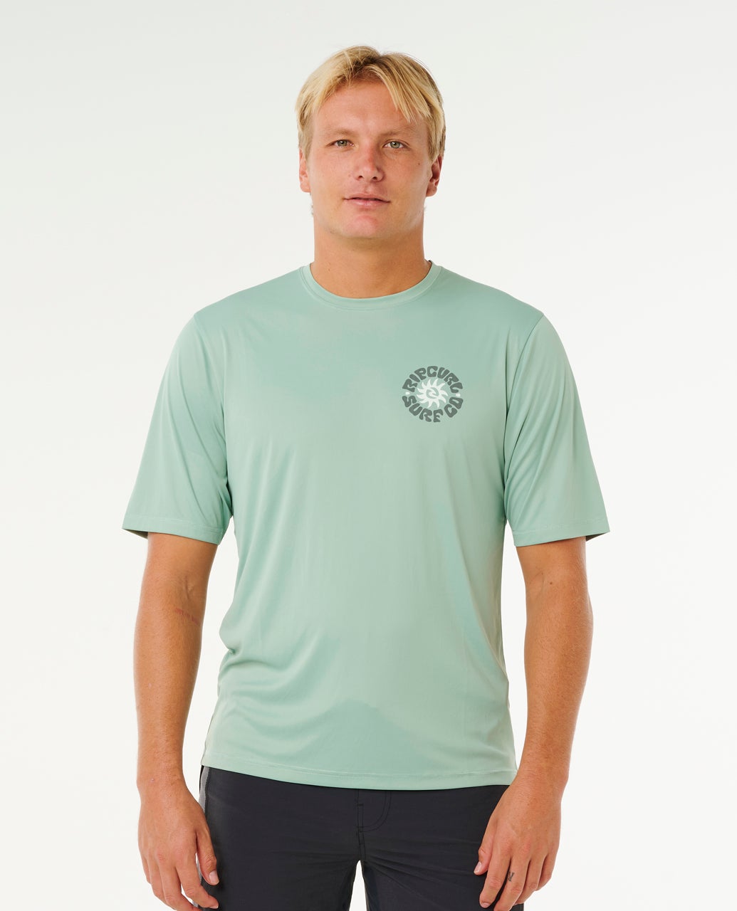 Rip Curl Pacific Rinse Surflite UPF S/S Aloe