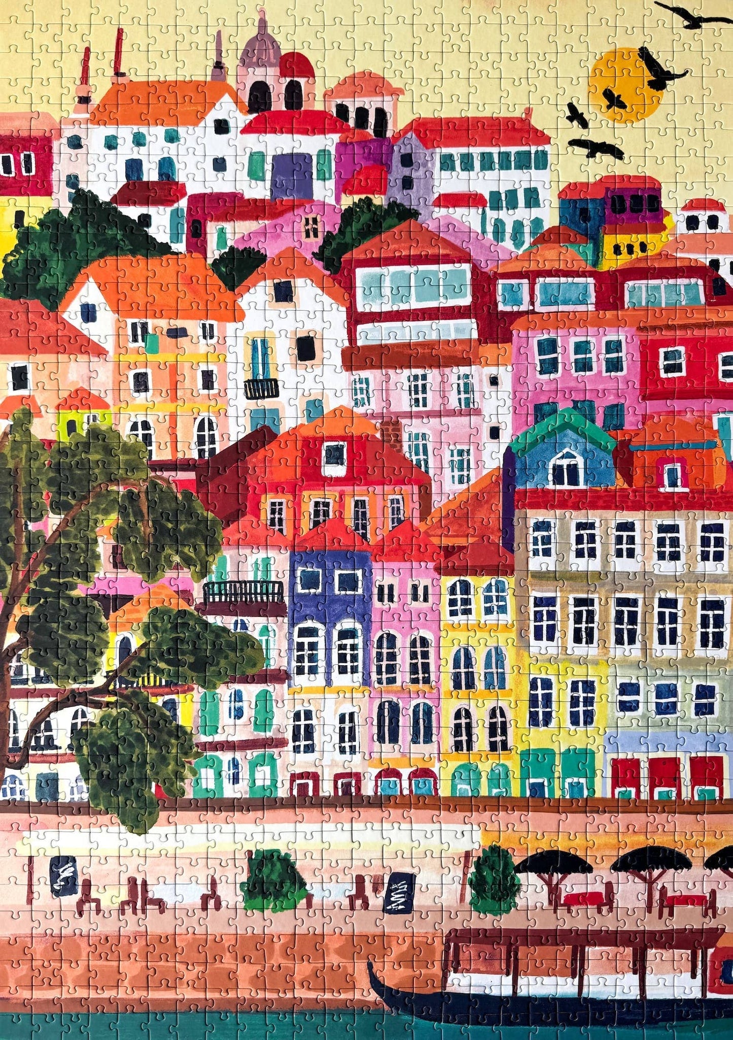 Postage puzzle, 1000 pieces
