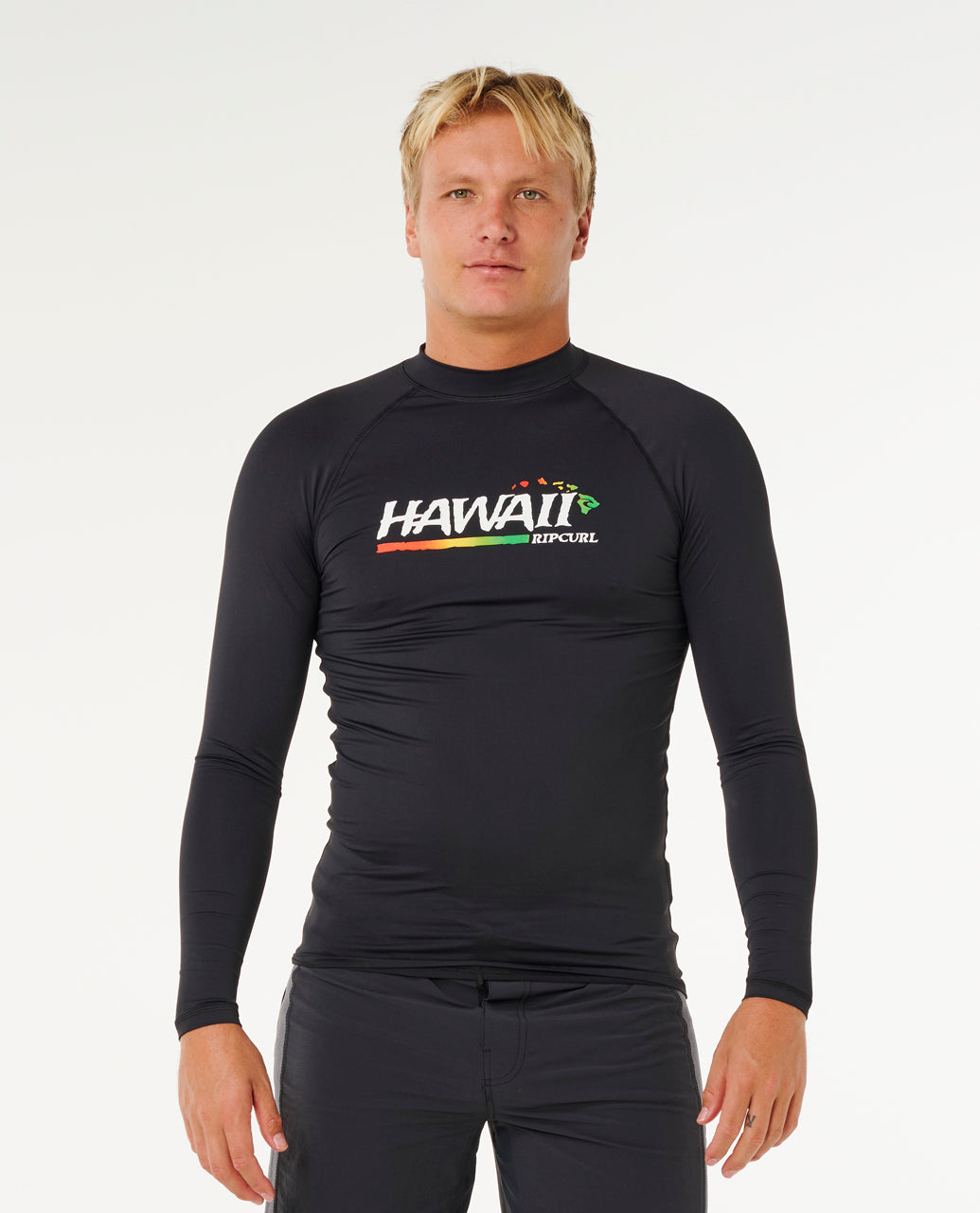 Rip Curl Hawaii Gritty UPF PER L/S Black