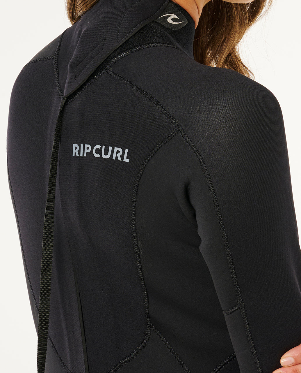 Rip Curl Womens Trad Back Zip 4/3 Wetsuit Black