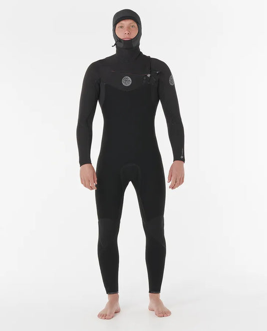 Rip Curl Flashbomb 6/4 Chest Zip Hood Wetsuit