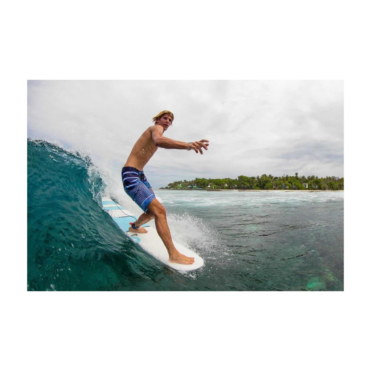 Surfboard TORQ TET 8.6 Longboard Pinline