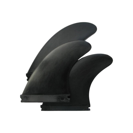 Surfboard fins TORQ F6 Thruster Set M Black