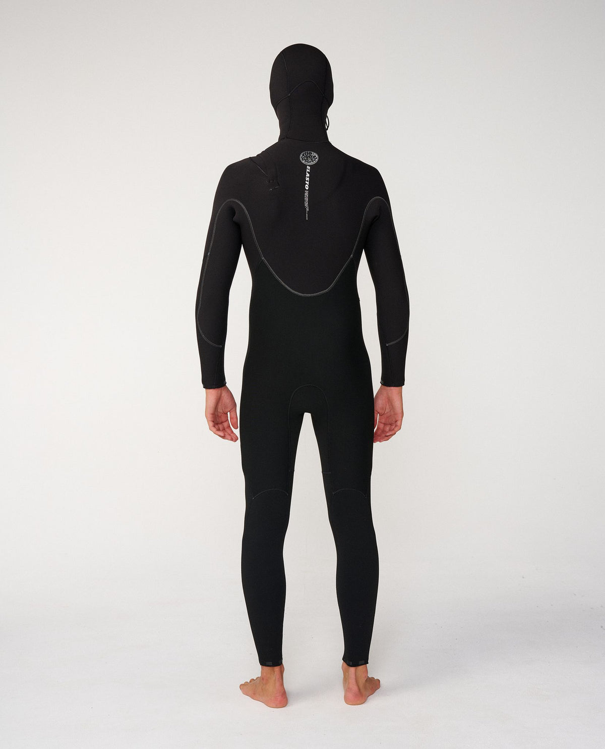 Rip Curl Men Elasto CZ Hooded Wetsuit 5/4 Black
