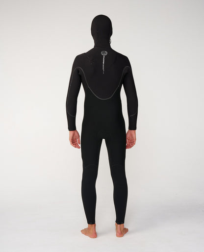 Rip Curl Men Elasto CZ Hooded Wetsuit 5/4 Black