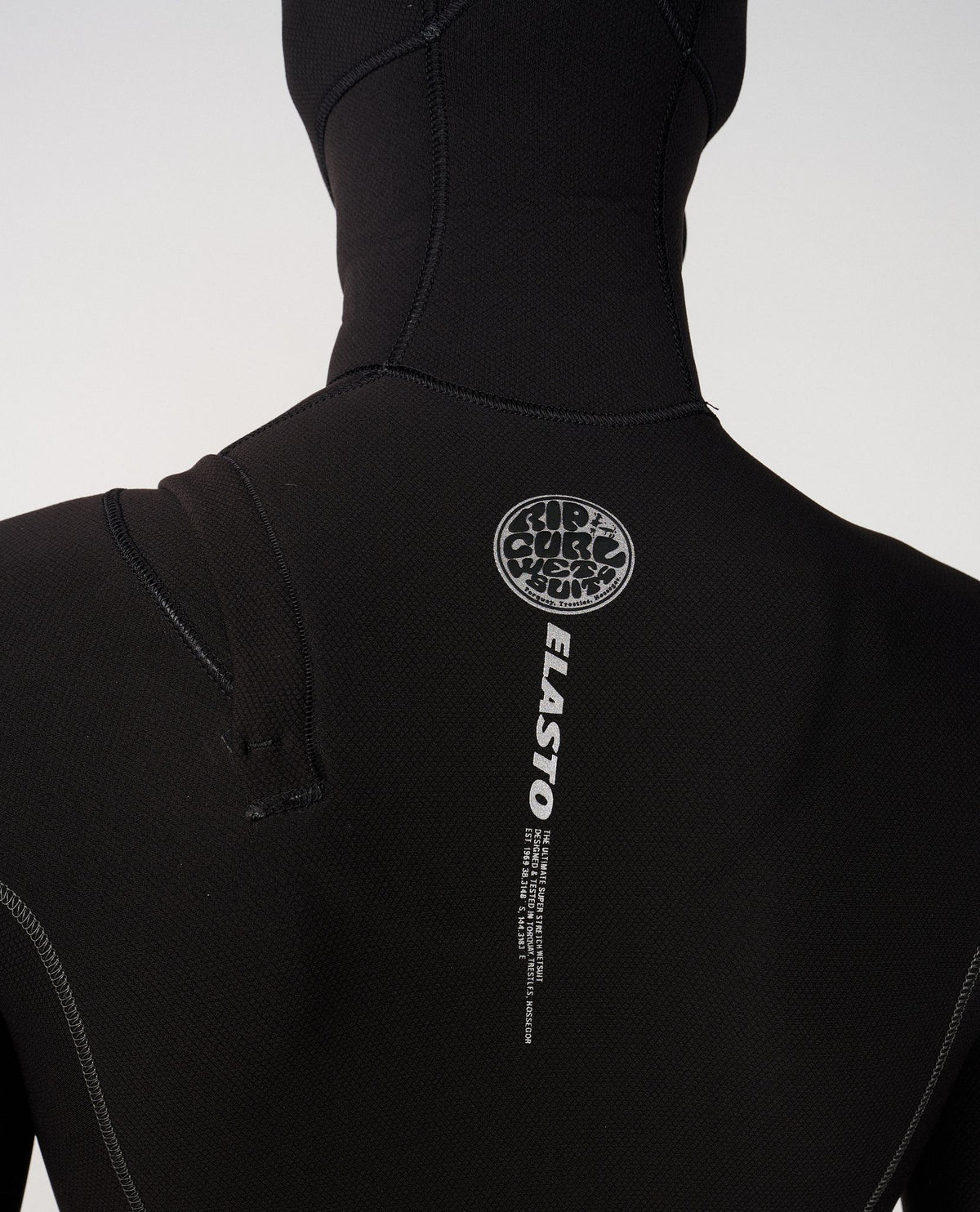 Rip Curl Men Elasto CZ Hooded Wetsuit 5/4 Black