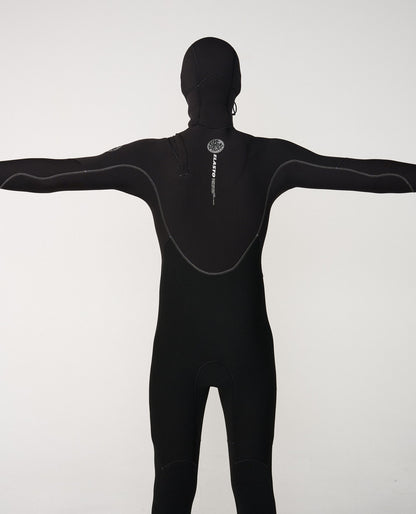 Rip Curl Men Elasto CZ Hooded Wetsuit 5/4 Black