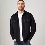 Levis Jackson Worker Jet Black Hemd