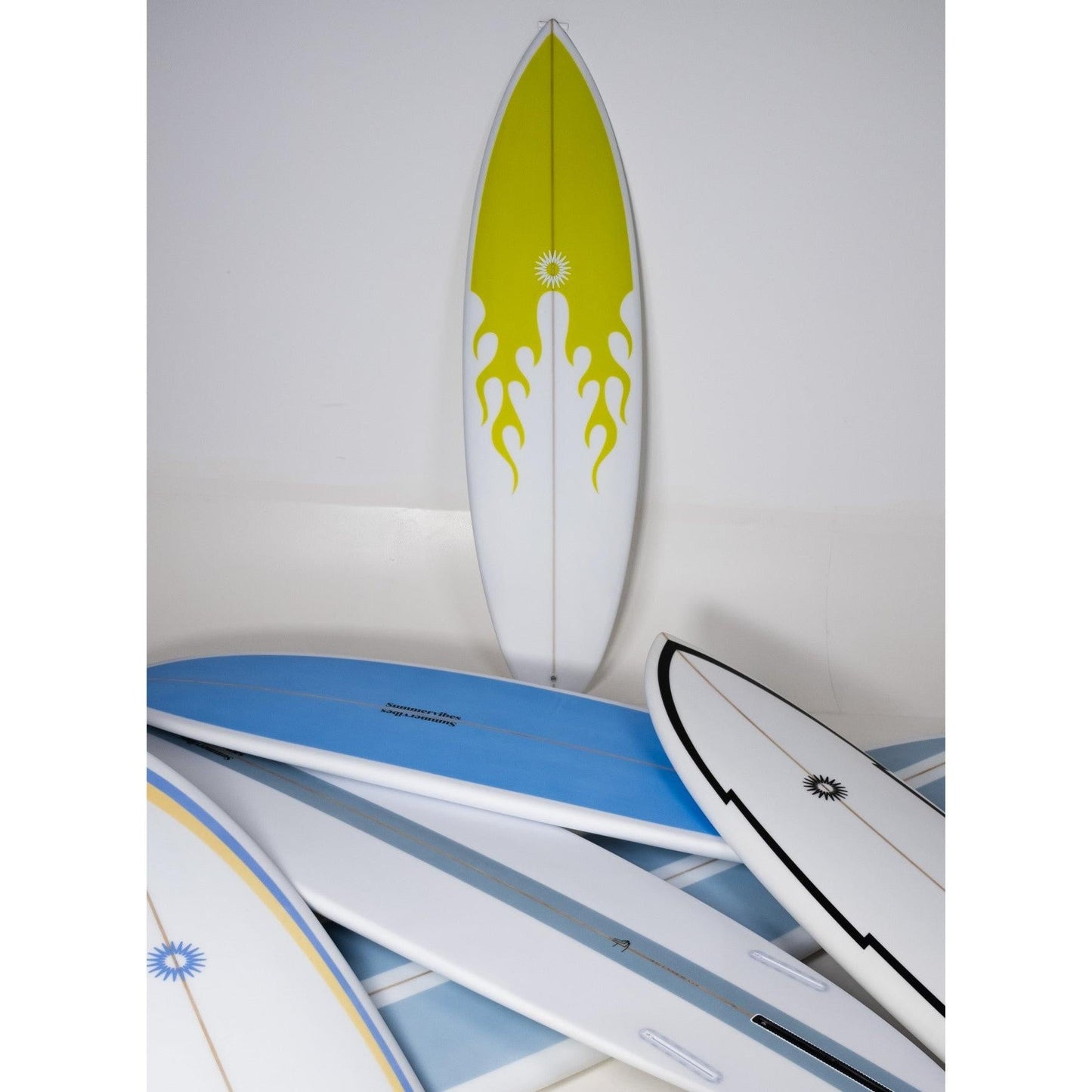 Bell Summer Vibes Grom Surfboard YELLOW 5.2