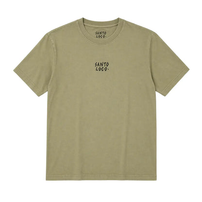 Camiseta com logo SantoLoco Stick