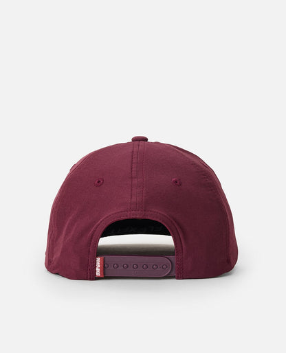 Rip Curl Pacific Rinse Flexfit SB Cap Burgund
