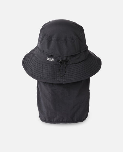 Rip Curl S-Series Surf Hat Washed Black