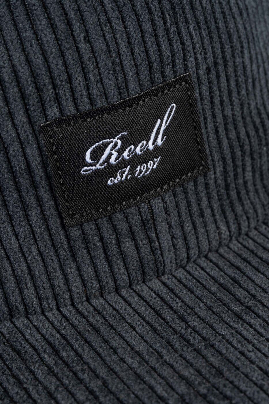 Reell Flat 6-Panel Cap Midnight Grey Cord