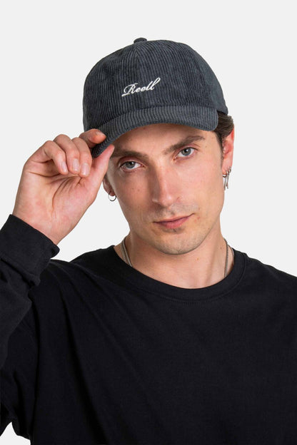 Reell Single Script Cap Graphite Blue Cord