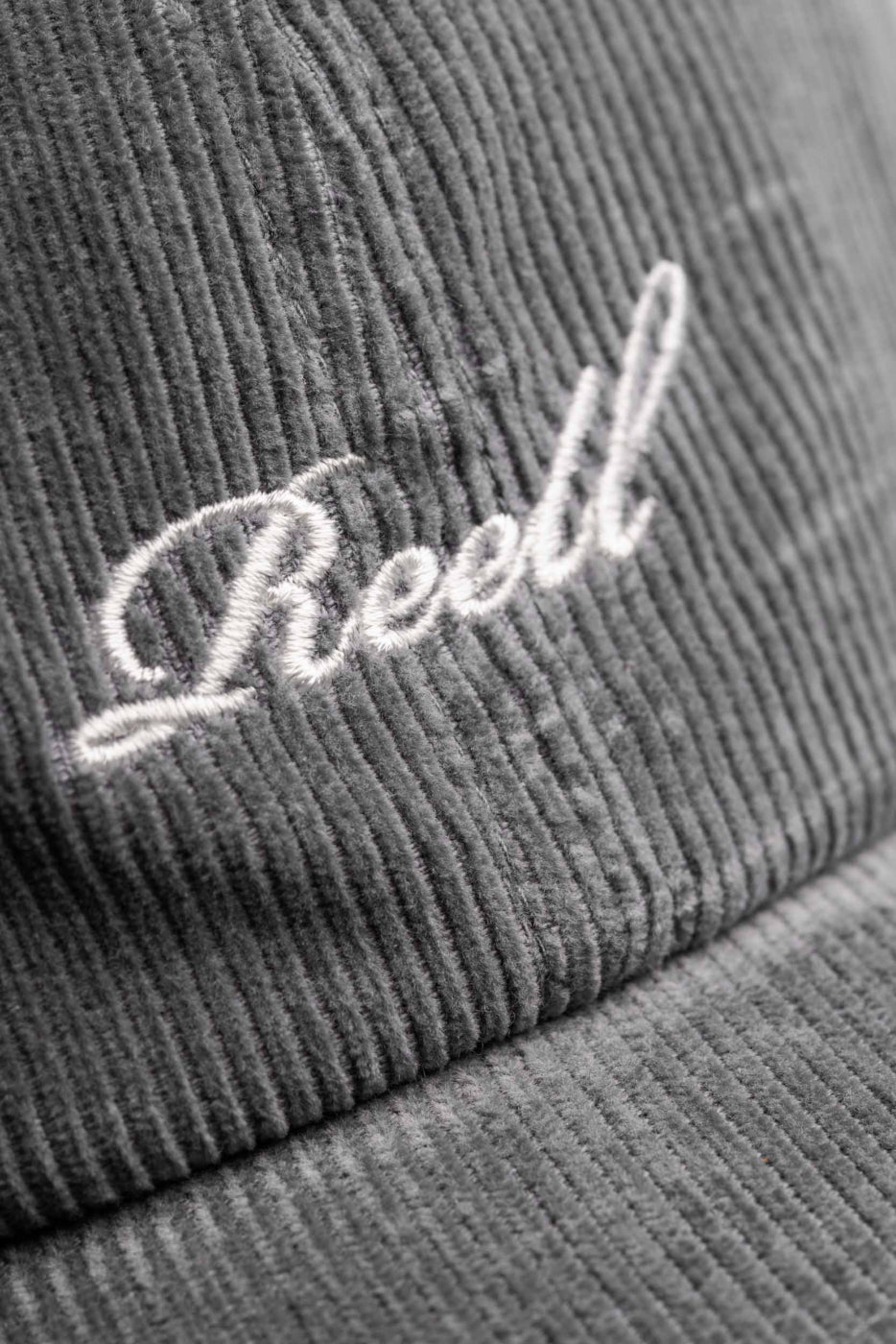 Reell Single Script Cap Blue Grey Cord