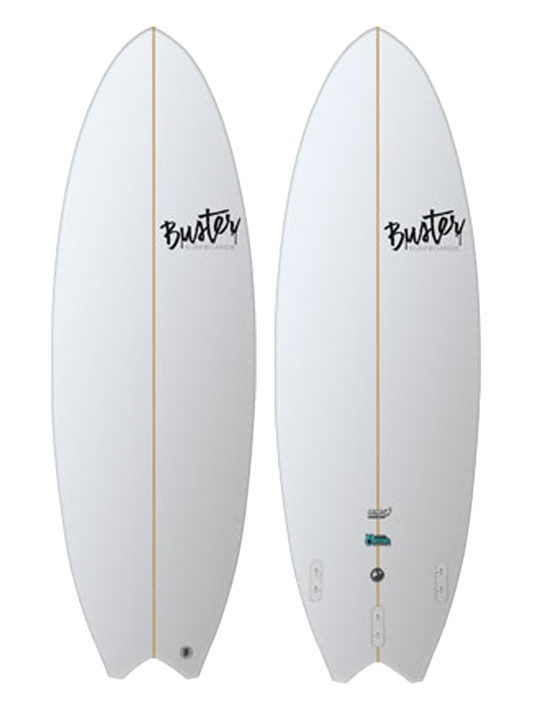 Buster F-Type 5'2 Surfboard mit Super Rails