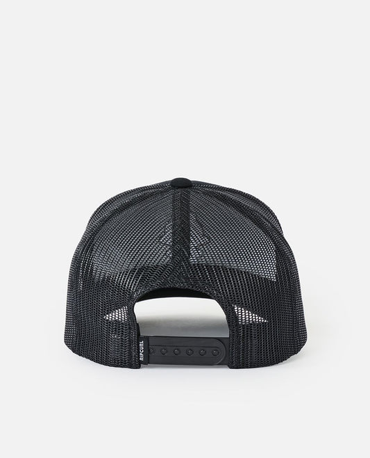 Rip Curl Search Icon Trucker Cap Black