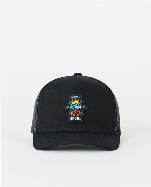Rip Curl Search Icon Trucker Cap Black