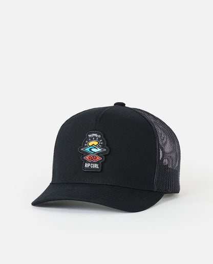 Rip Curl Search Icon Trucker Cap Black