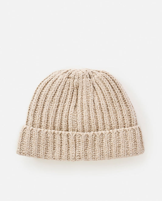 RipCurl Premium Surf Reg Beanie Washed Black Khaki Sand