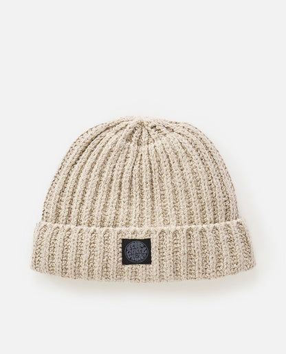 RipCurl Premium Surf Reg Beanie Washed Black Khaki Sand