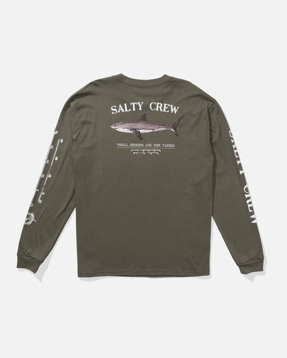 Salty Crew Bruce Longsleeve Dusty Olive