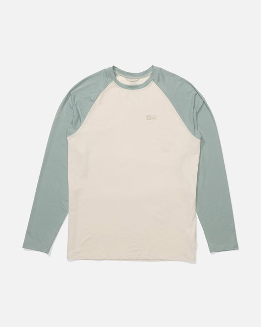 Salty Crew Mariner LS Tech Tee Birch Mar