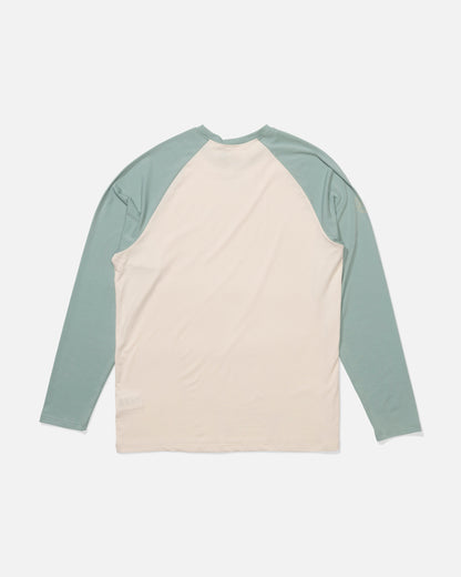 Salty Crew Mariner LS Tech Tee Birch Mar