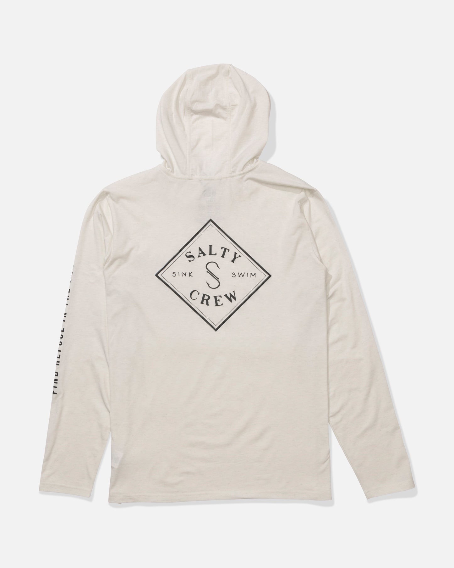 Salty Crew Tippet Hood Tech Tee White