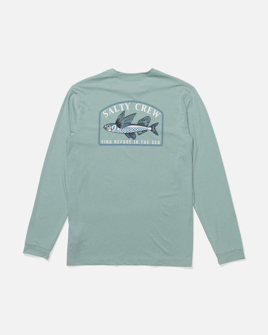 Salty Crew Fly Home LS Sunshirt SSHT