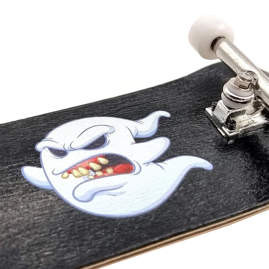 Spitboards 34mm Round Emblem Fingerboard Ghost Charly