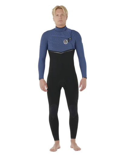 Fato de mergulho Rip Curl E-Bomb 5/3 com fecho no peito