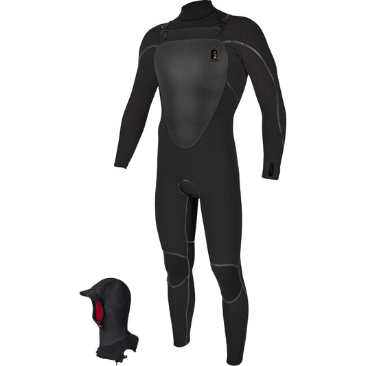 O'Neill Mutant Legend 5/4 Chest Zip Hooded Wetsuit